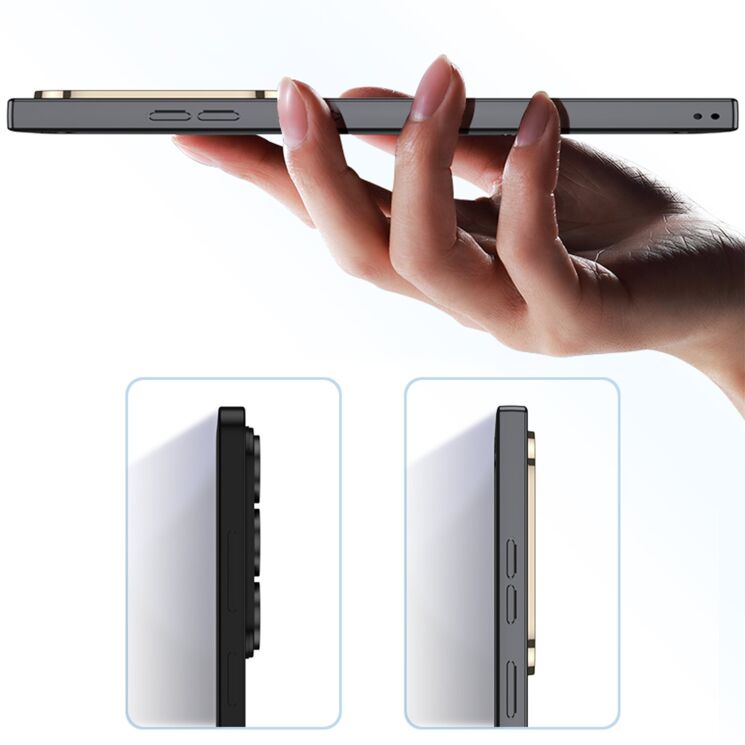 Защитный чехол GKK Space Frame для Samsung Galaxy S26 Ultra - Black: фото 6 из 7