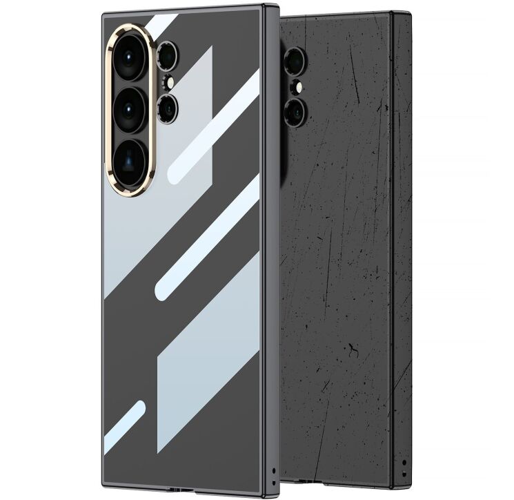 Защитный чехол GKK Space Frame для Samsung Galaxy S26 Ultra - Black: фото 5 из 7