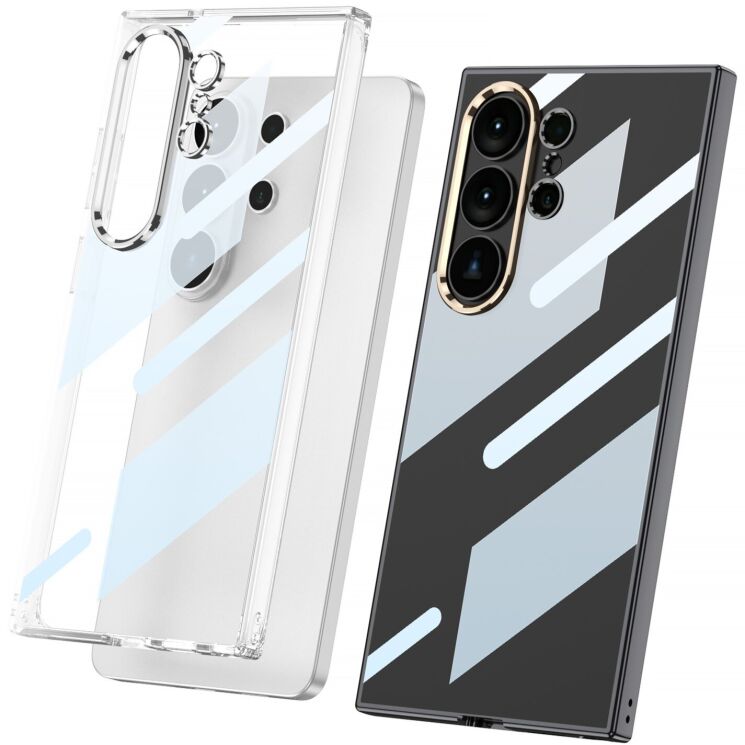 Защитный чехол GKK Space Frame для Samsung Galaxy S26 Ultra - Black: фото 2 из 7