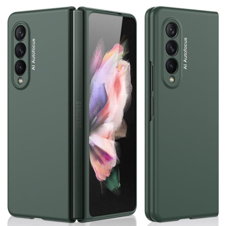 Защитный чехол GKK Ultra Slim для Samsung Galaxy Fold 3 - Dark Green: фото 1 из 7