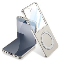 Захисний чохол GKK UltraThin Stand для Samsung Galaxy Flip 7 - Titanium Grey: фото 1 з 4