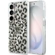 Захисний чохол Guess IML Leopard Print Triangle MagSafe для Samsung Galaxy S26 (S942) GUHMS26SHLEGTGLK - Black (407277B)