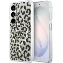 Защитный чехол Guess IML Leopard Print Triangle MagSafe для Samsung Galaxy S26 (S942) GUHMS26SHLEGTGLK - Black: фото 1 из 9
