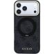Захисний чохол Guess Ring Stand 360 4G Classic Logo MagSafe для iPhone 18 Pro / 17 Pro (GUHMP18L6PS4RSCLK) - Black (423747B). Фото 2 з 7