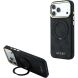 Захисний чохол Guess Ring Stand 360 4G Classic Logo MagSafe для iPhone 18 Pro / 17 Pro (GUHMP18L6PS4RSCLK) - Black (423747B). Фото 1 з 7