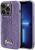 Захисний чохол Guess Sequin Script Metal для Apple iPhone 15 Pro (GUHCP15LPSFDGSU) - Purple: фото 1 з 7