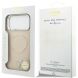 Защитный чехол Guess Triangle Logo MagSafe для iPhone 17 Pro (GUHMP17LPSDTSCME) - Beige (403273E). Фото 8 из 8