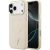 Защитный чехол Guess Triangle Logo MagSafe для iPhone 17 Pro (GUHMP17LPSDTSCME) - Beige: фото 1 из 8