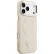 Защитный чехол Guess Triangle Logo MagSafe для iPhone 17 Pro (GUHMP17LPSDTSCME) - Beige (403273E). Фото 4 из 8