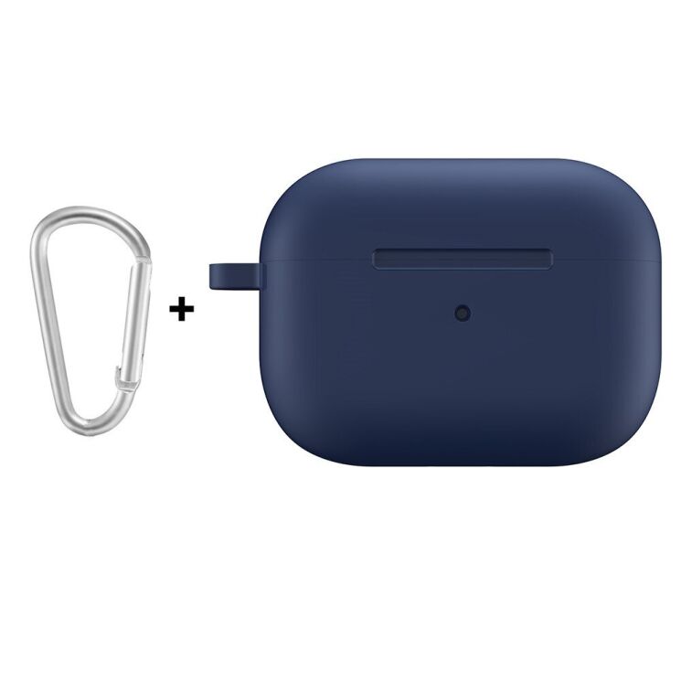 Защитный чехол HAT PRINCE Silicone Protective Case для Apple AirPods Pro 2 - Dark Blue: фото 1 из 6