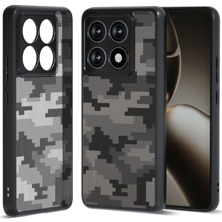 Захисний чохол IBMRS Military для Xiaomi 14T Pro - Grid Camouflage: фото 1 з 7