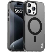 Защитный чехол IMAK Candy Series Magnetic для Apple iPhone 15 Pro Max - Black: фото 1 из 6