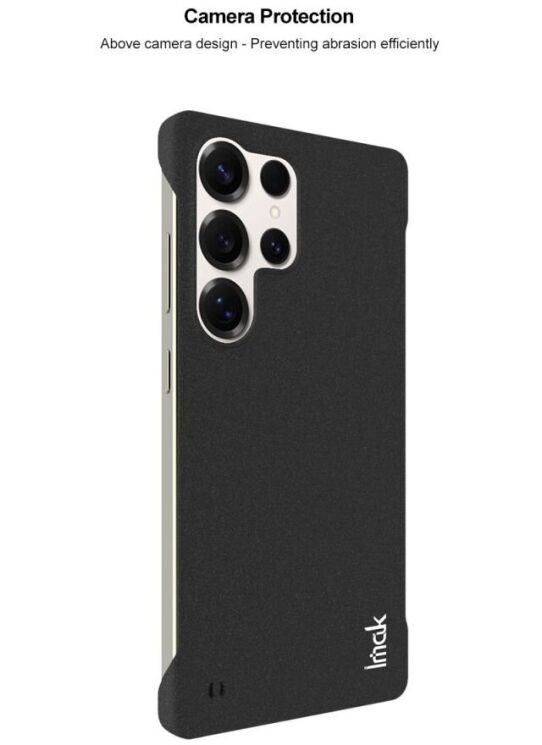 Защитный чехол IMAK Cowboy Hard Borderless для Samsung Galaxy S25 Ultra (S938) - Black: фото 11 из 12