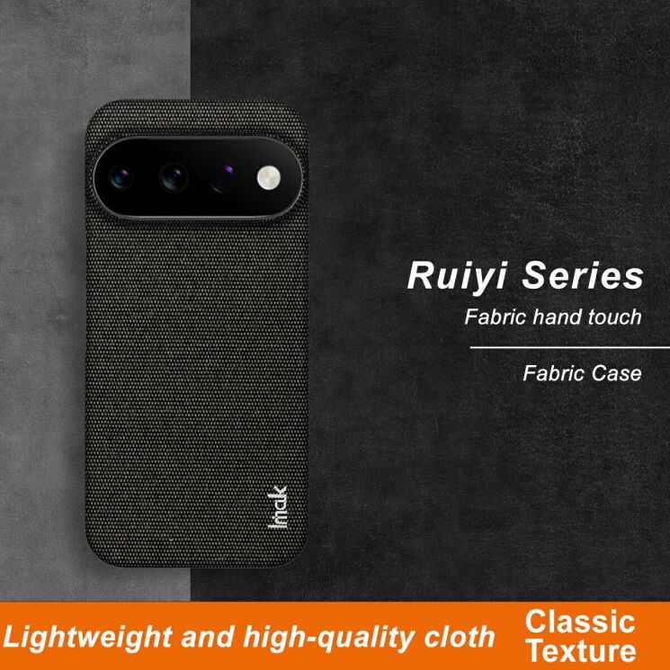 Защитный чехол IMAK Fabric Case для Google Pixel 11 / 11 Pro - Light Grey: фото 3 из 8