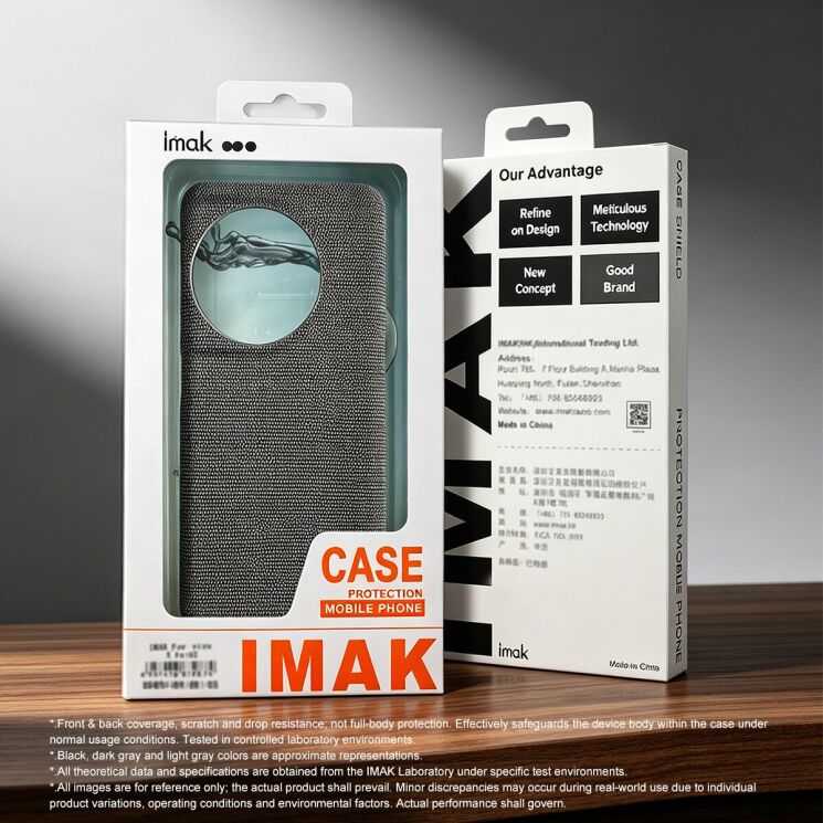 Защитный чехол IMAK Fabric Case для Xiaomi 17T Pro - Black: фото 8 из 8