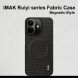 Захисний чохол IMAK Fabric Case with MagSafe для Xiaomi Redmi Note 17 Pro - Black (429539B). Фото 3 з 10