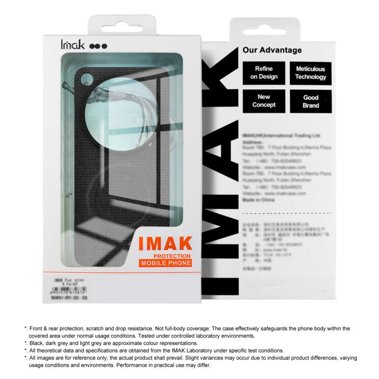 Захисний чохол IMAK Fabric Case with MagSafe для Xiaomi Redmi Note 17 Pro - Black: фото 10 з 10