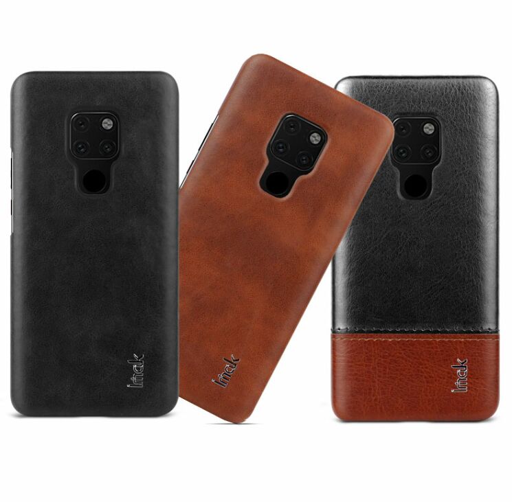Защитный чехол IMAK Leather Series для Huawei Mate 20 - Brown: фото 7 из 11