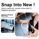 Защитный чехол IMAK Space Shield MagSafe для Honor 600 Lite - Transparent (411812T). Фото 6 из 10