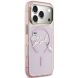 Захисний чохол Karl Lagerfeld IML Choupettes Karl Script Logo MagSafe для iPhone 17 Pro (KLHMP17L5HKSCAP) - Pink (422728P). Фото 4 з 8
