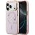 Защитный чехол Karl Lagerfeld IML Choupettes Karl Script Logo MagSafe для iPhone 17 Pro (KLHMP17L5HKSCAP) - Pink: фото 1 из 8