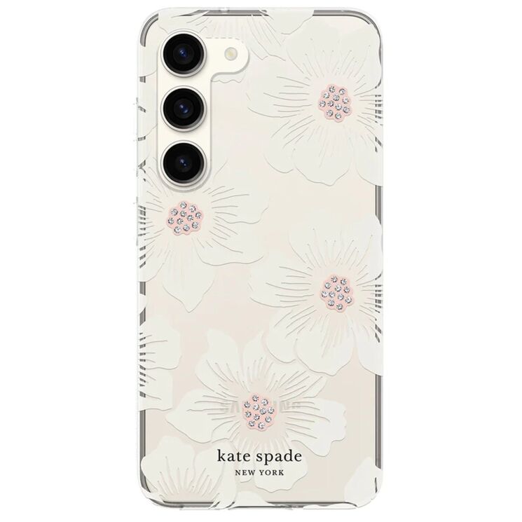 Защитный чехол Kate Spade NY Protective Hardshell для Samsung Galaxy S23 (S911) - Hollyhock Floral: фото 2 из 6