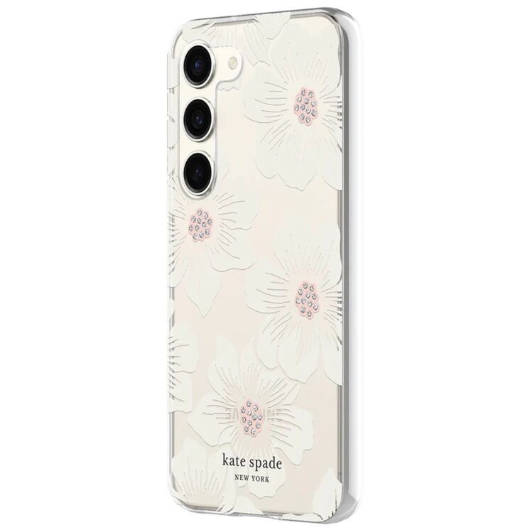 Защитный чехол Kate Spade NY Protective Hardshell для Samsung Galaxy S23 (S911) - Hollyhock Floral: фото 3 из 6