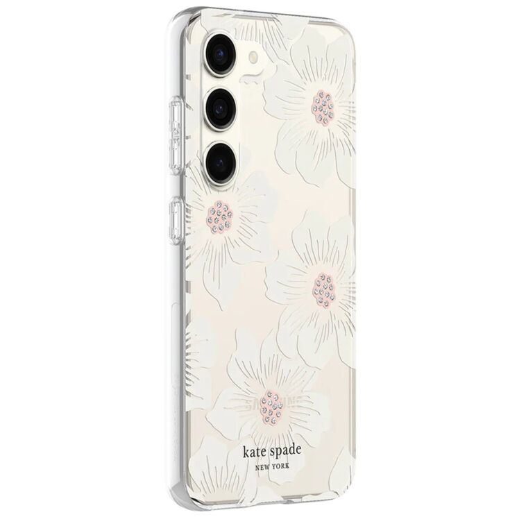 Защитный чехол Kate Spade NY Protective Hardshell для Samsung Galaxy S23 (S911) - Hollyhock Floral: фото 6 из 6