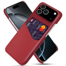 Захисний чохол KSQ Business Pocket для Apple iPhone 17 Pro - Red: фото 1 з 4