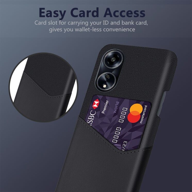 Защитный чехол KSQ Business Pocket для OPPO A98 - Black: фото 2 из 4