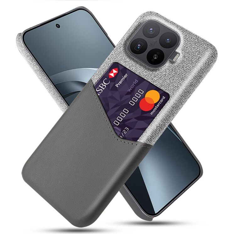 Захисний чохол KSQ Business Pocket для Xiaomi 17T Pro - Grey (422360H) Захисний чохол KSQ Business Pocket для Xiaomi 17T Pro - Grey: фото 1 з 4