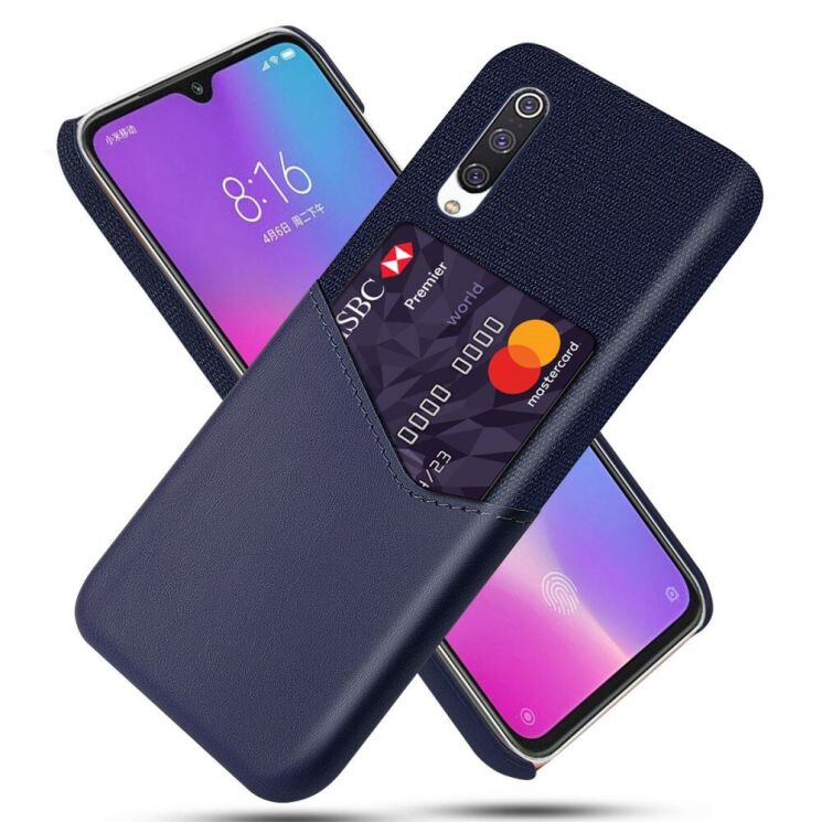 Захисний чохол KSQ Business Pocket для Xiaomi Mi CC9e / A3 - Blue: фото 1 з 4