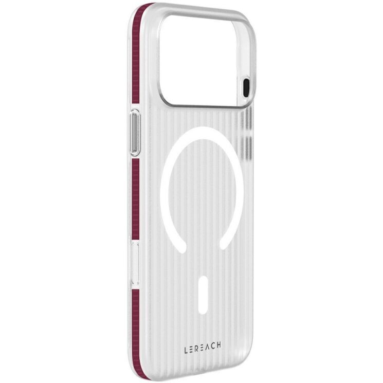 Захисний чохол LEREACH TOC Magnetic для iPhone 18 Pro - Cherry: фото 3 з 12