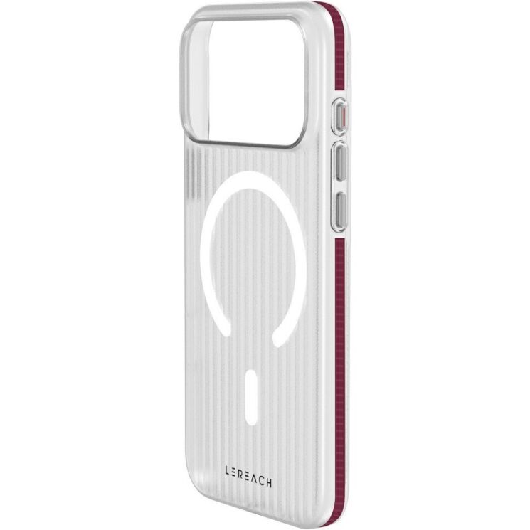 Захисний чохол LEREACH TOC Magnetic для iPhone 18 Pro - Cherry: фото 4 з 12