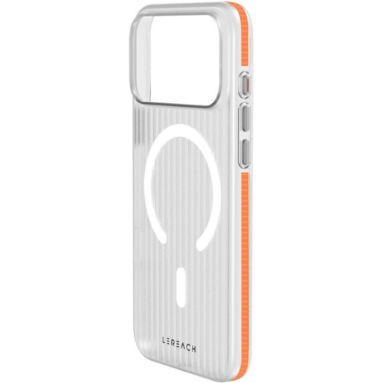 Захисний чохол LEREACH TOC Magnetic для iPhone 18 Pro Max - Orange: фото 3 з 12