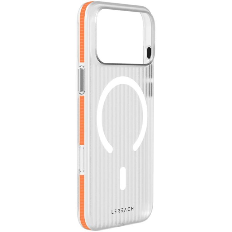Захисний чохол LEREACH TOC Magnetic для iPhone 18 Pro Max - Orange: фото 4 з 12