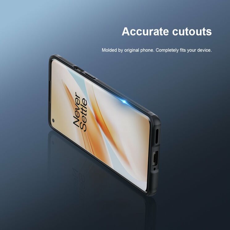 Захисний чохол NILLKIN CamShield Case для OnePlus 8 Pro - Black: фото 9 з 15