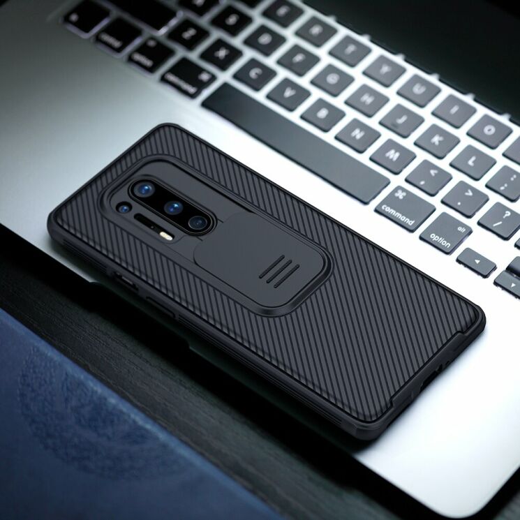 Захисний чохол NILLKIN CamShield Case для OnePlus 8 Pro - Black: фото 13 з 15