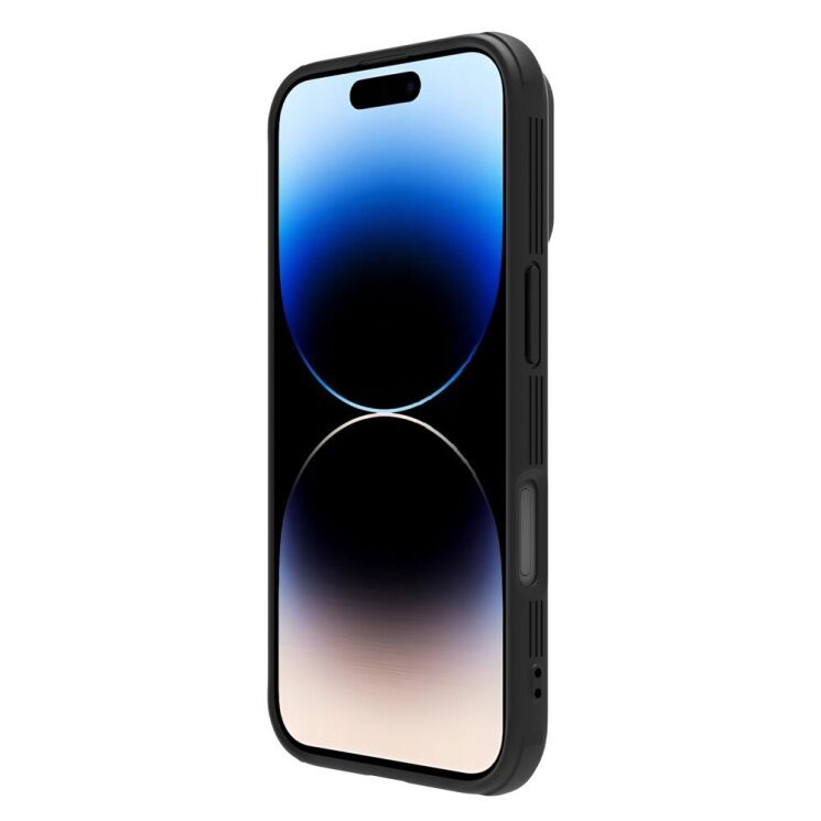 Защитный чехол NILLKIN CamShield Pro для Apple iPhone 16 - Black: фото 4 из 11