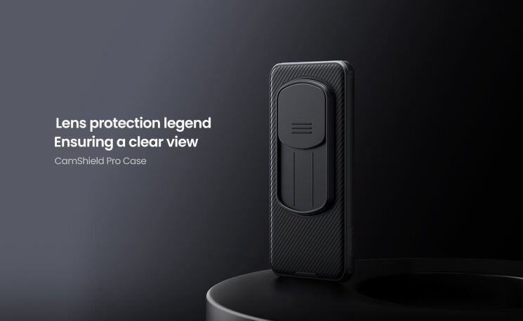 Защитный чехол NILLKIN CamShield Pro для Honor Magic 7 Pro - Black: фото 6 из 15