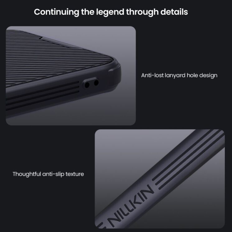 Защитный чехол NILLKIN CamShield Pro для Xiaomi 14T - Blue: фото 14 из 19