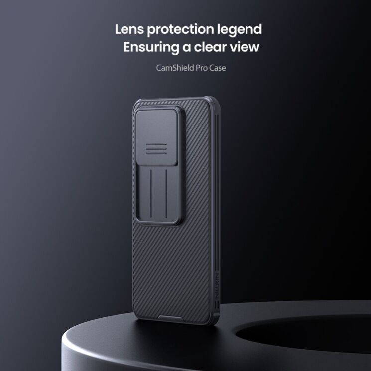 Защитный чехол NILLKIN CamShield Pro для Xiaomi 14T - Blue: фото 7 из 19