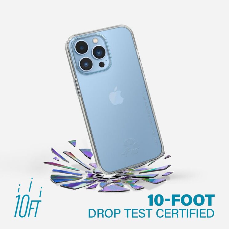 Защитный чехол Nimble Disc для Apple iPhone 13 Pro - Clear: фото 4 из 9