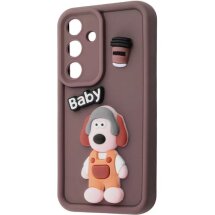 Защитный чехол Pretty Things Case для Samsung Galaxy A16 (A165) - Brown / Baby: фото 1 из 6