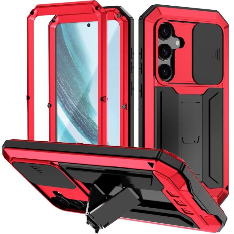 Защитный чехол R-JUST Armadillo для Samsung Galaxy S24 - Red: фото 1 из 7