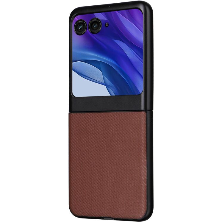 Защитный чехол Reframe Fiber Guard для Motorola Razr 50 / Razr 70 - Brown: фото 4 из 8