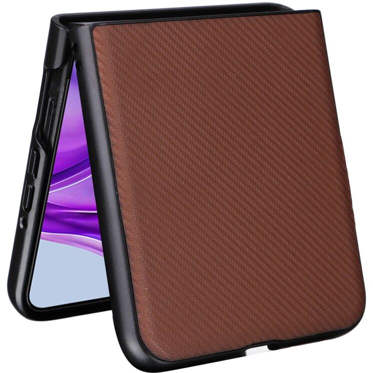 Защитный чехол Reframe Fiber Guard для Motorola Razr 50 / Razr 70 - Brown: фото 5 из 8