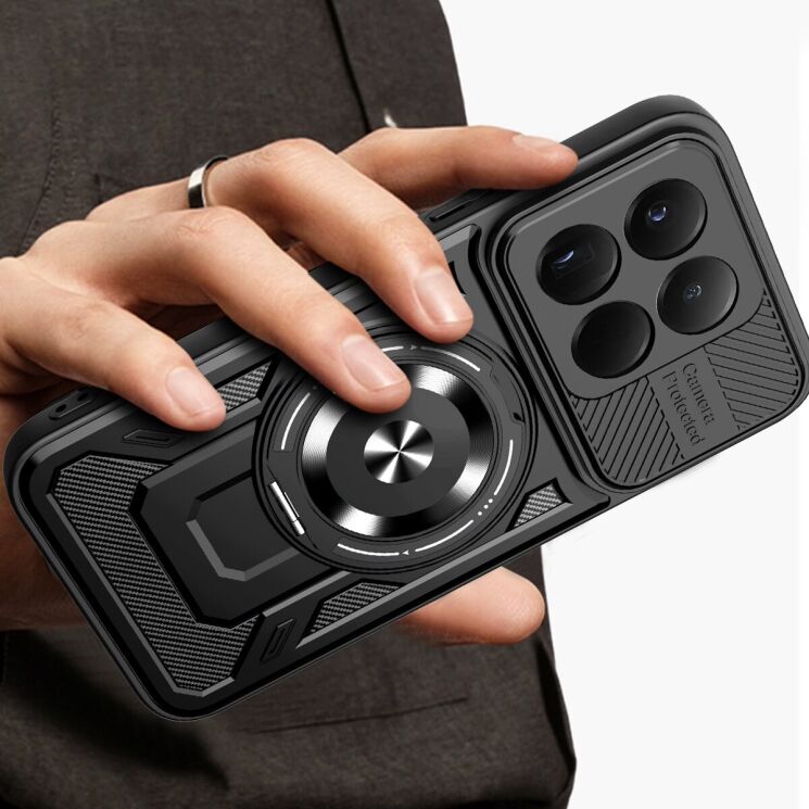 Защитный чехол Reframe Rotation Magnetic для Xiaomi 15T - Black: фото 6 из 10