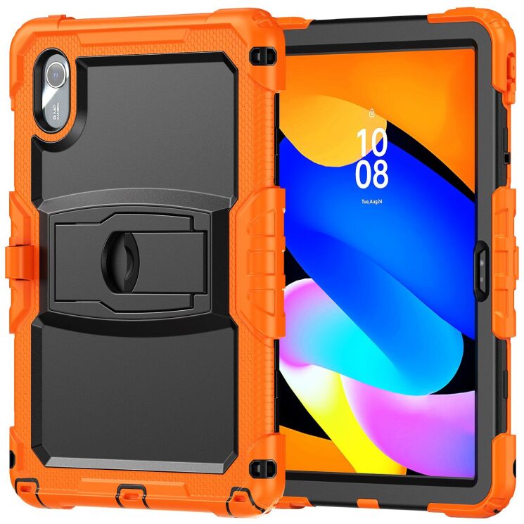 Захисний чохол Reframe Rugged Stand для Lenovo Tab M11 (TB330) / Tab K11 Gen 2 / Idea Tab (TB336) / Xiaoxin Pad 2024 - Orange: фото 2 з 10
