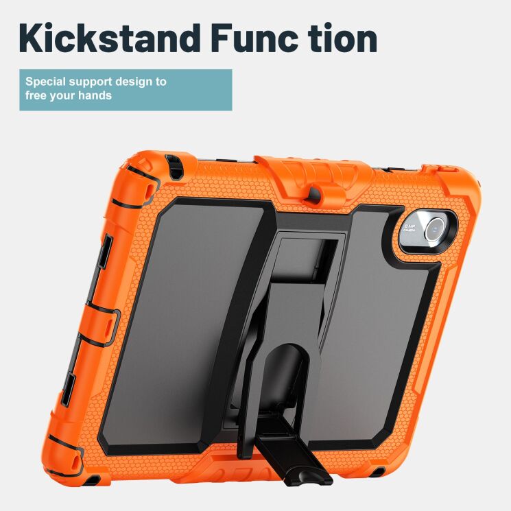 Захисний чохол Reframe Rugged Stand для Lenovo Tab M11 (TB330) / Tab K11 Gen 2 / Idea Tab (TB336) / Xiaoxin Pad 2024 - Orange: фото 3 з 10